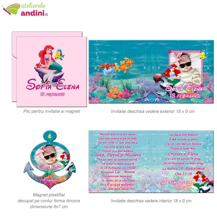 invitatii botez marturie magnet 2in118 invitatii botez marturie magnet 2in118