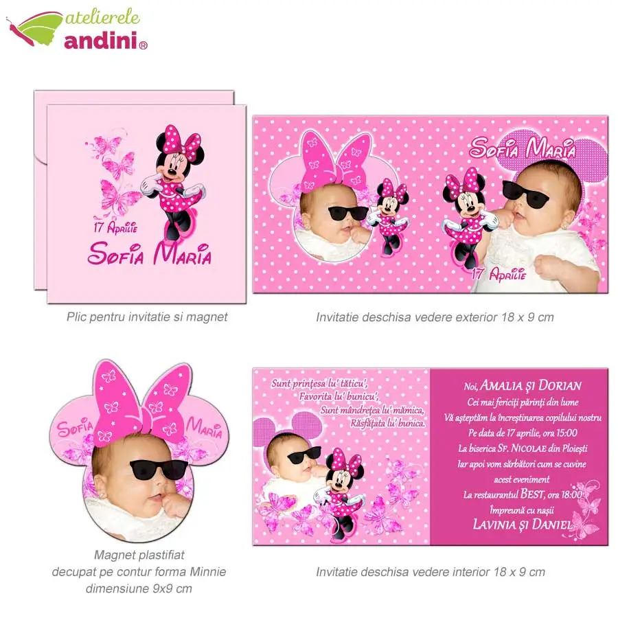 invitatii botez marturie magnet 2in124 invitatii botez marturie magnet 2in124