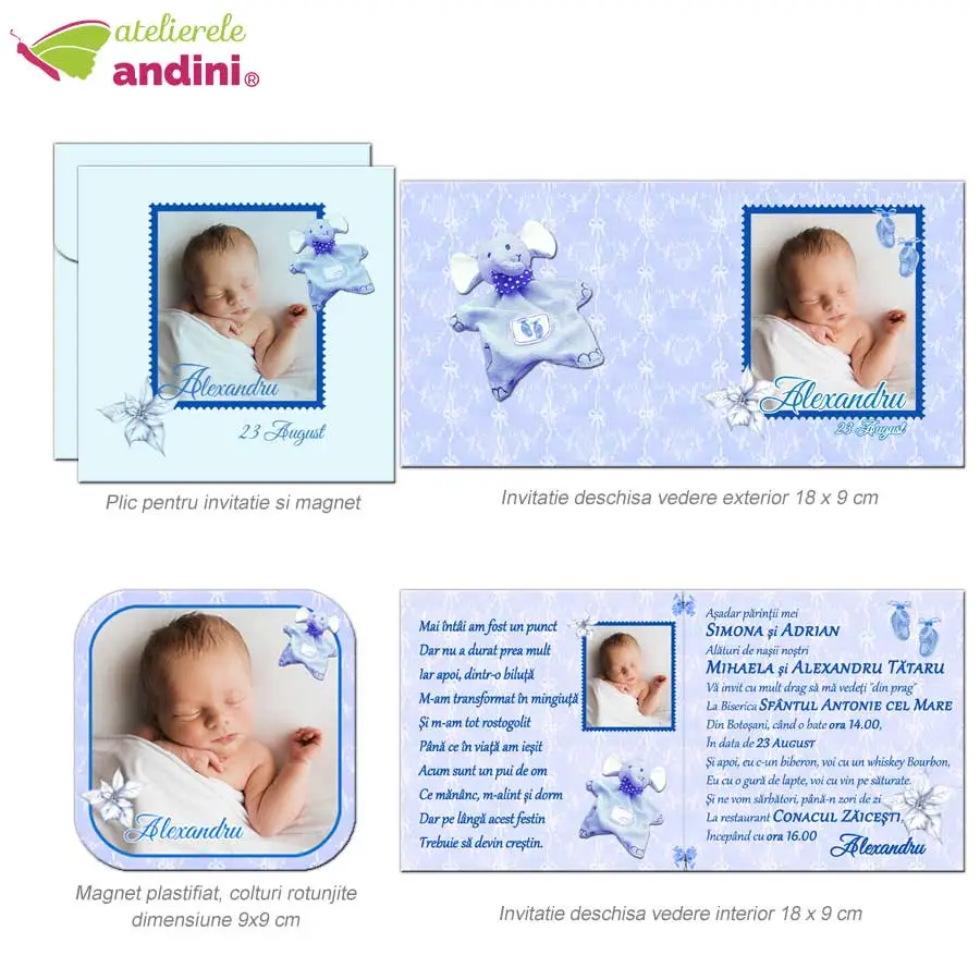 invitatii botez marturie magnet 2in16 invitatii botez marturie magnet 2in16