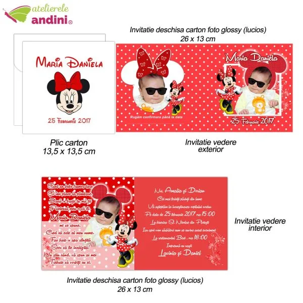 invitatii botez personalizate plic15