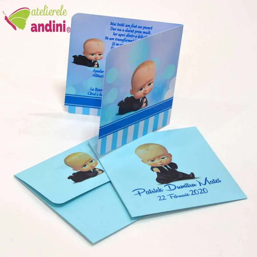 invitatii botez personalizate plic4 invitatii botez personalizate plic4