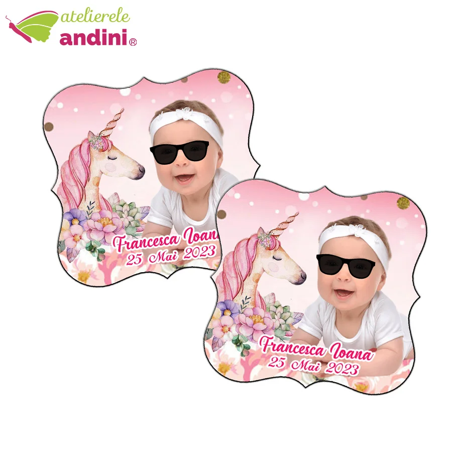 marturie magnet botez vintage2