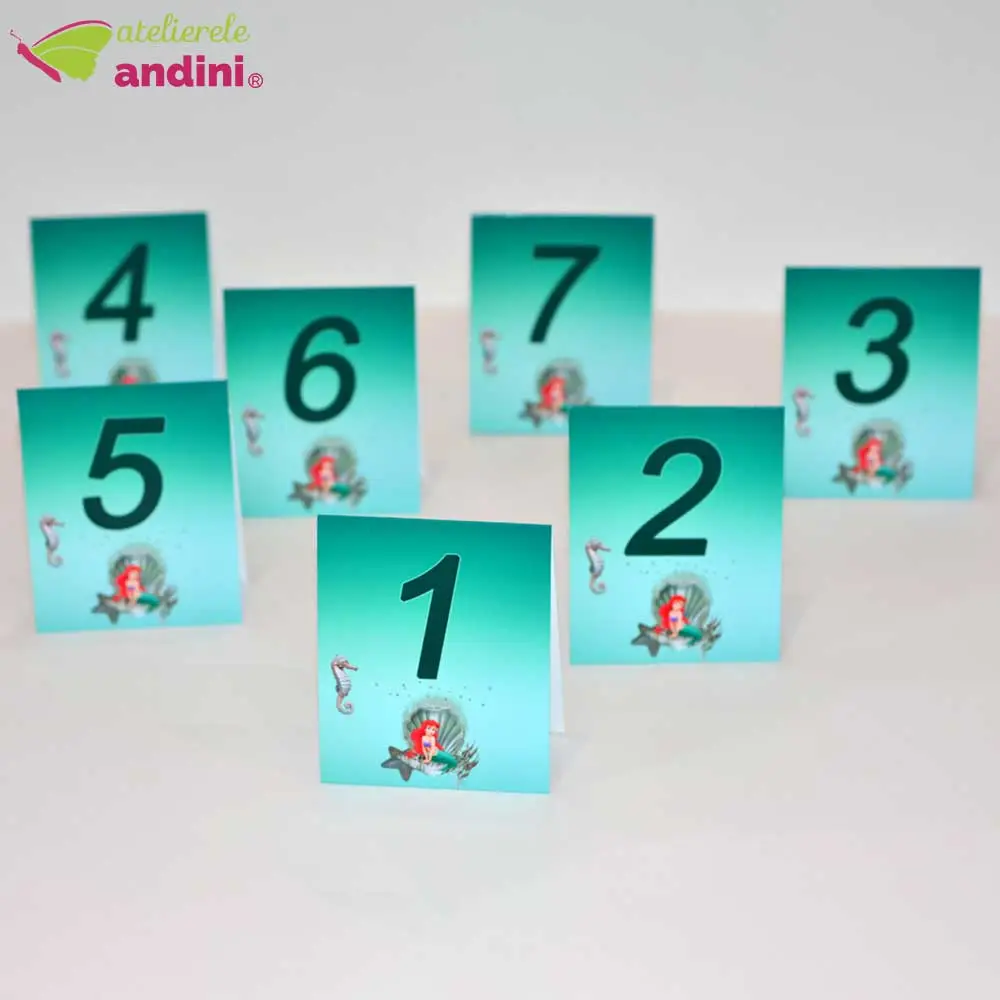 numar masa botez mica sirena1