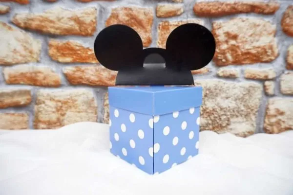 Invitație Botez Mickey Box  1