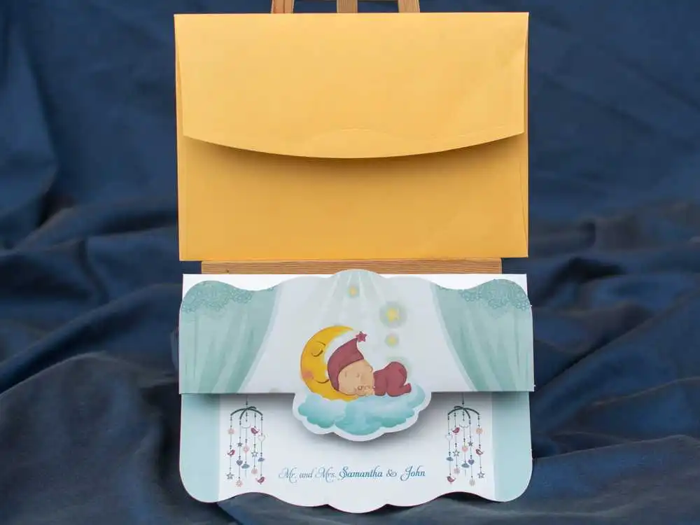 Invitație Botez Pure Baby 2 Invitație Botez Pure Baby 2