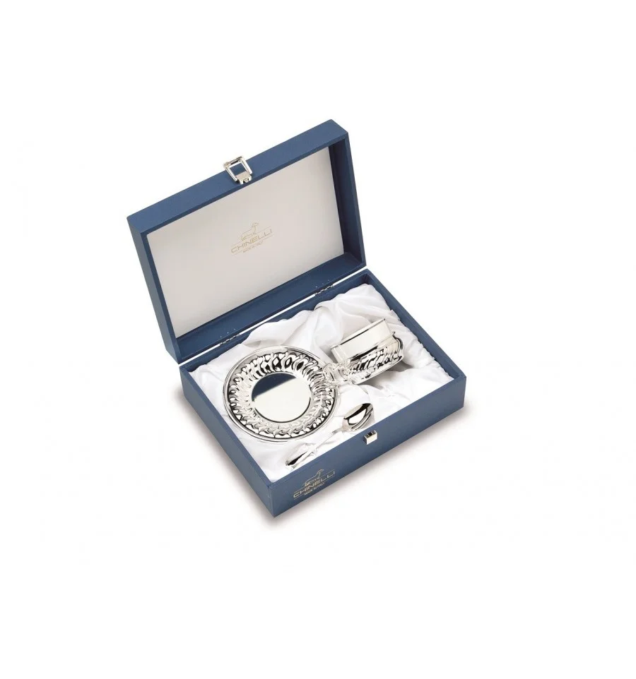 set argintat pentru ceai made by chinelli italy cli156