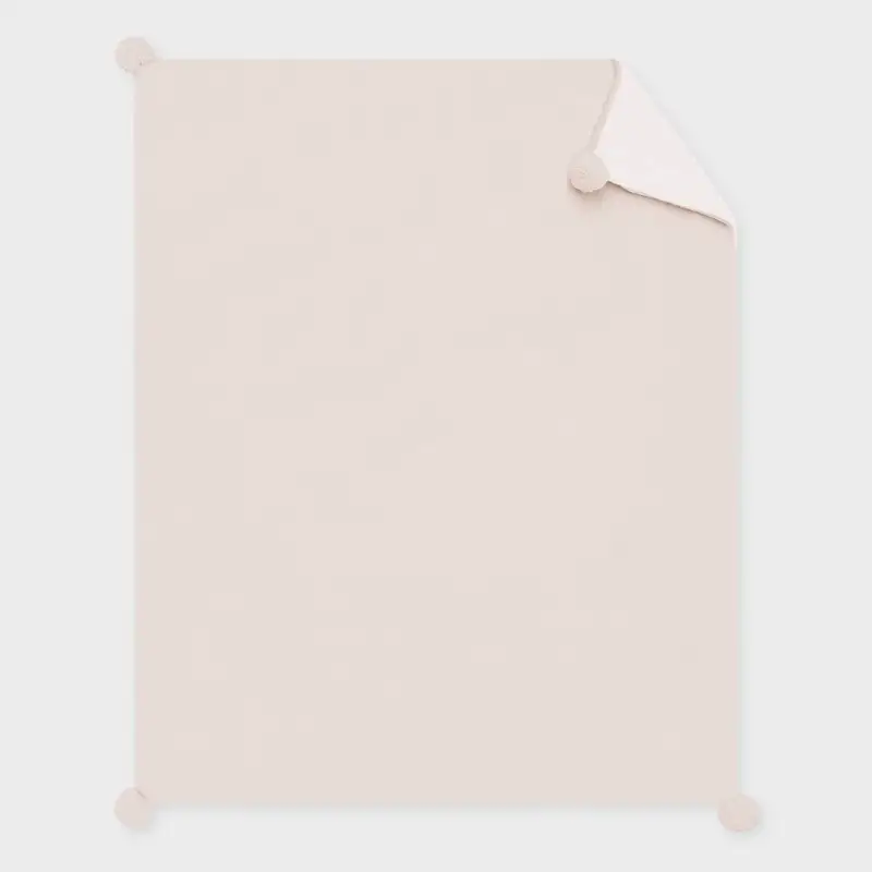 Păturică Blaniță Ivoire Ciucurași  2