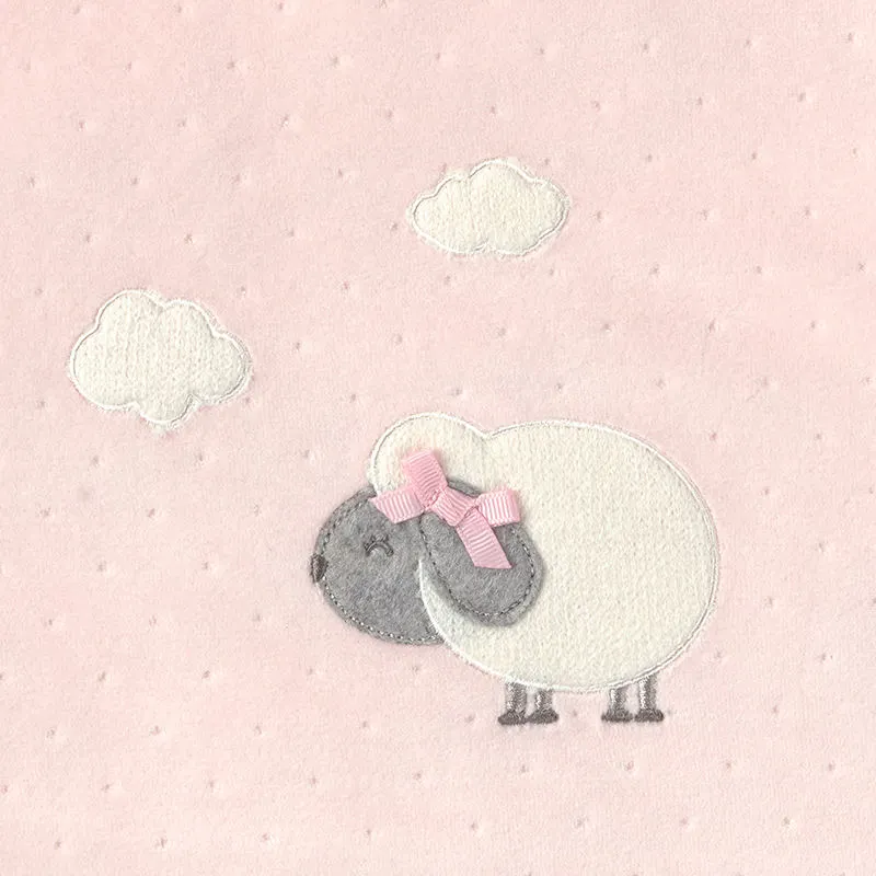 Păturică Matlasată Blăniță Roz 2