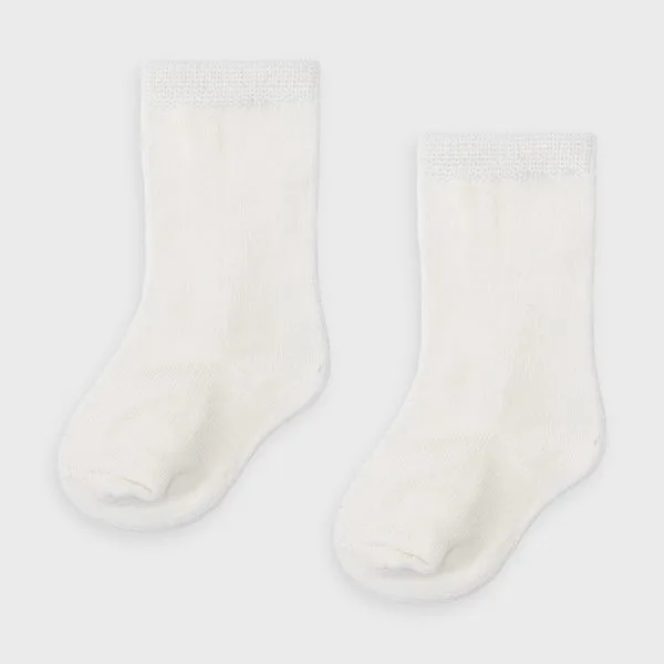 Șosete Bebe Simple Ivory 1