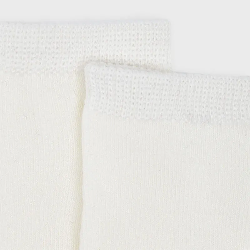 Șosete Bebe Simple Ivory 2