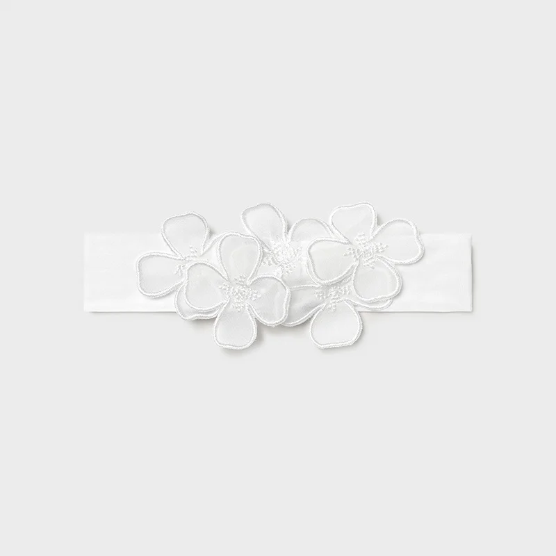 bentita white little flowers marime universala 1