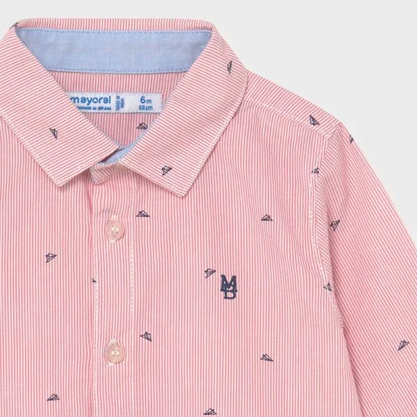 camasa baieti gentleman pink 1