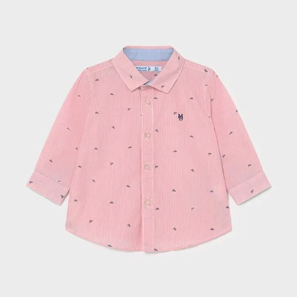 camasa baieti gentleman pink 2