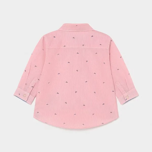 camasa baieti gentleman pink 3