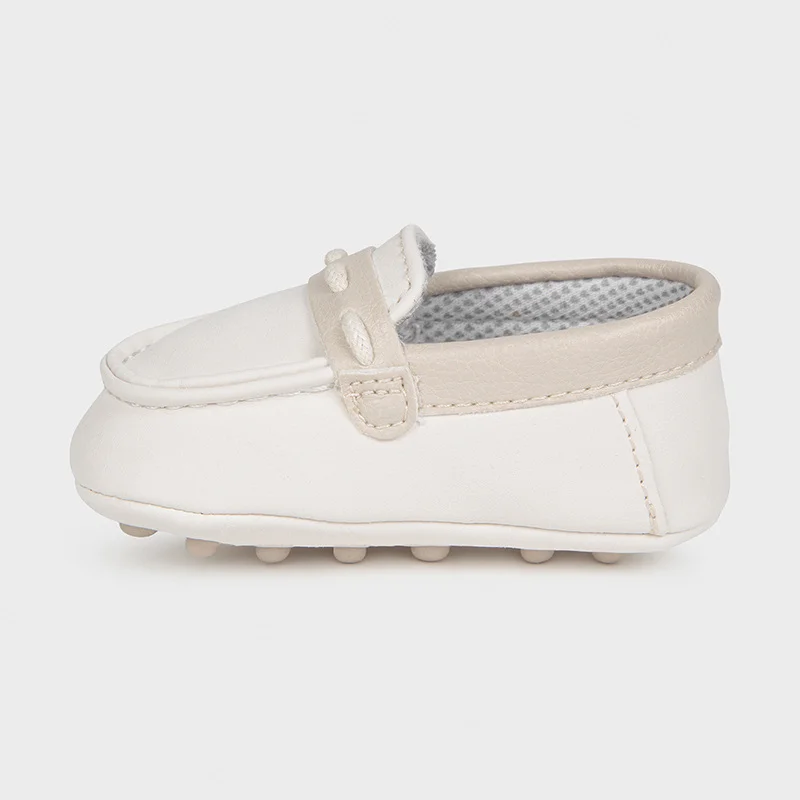 mocasini baby white cream 2 mocasini baby white cream 2
