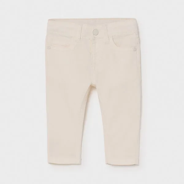 pantaloni baieti light cream 3