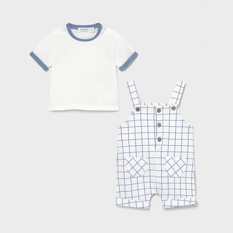 salopeta baieti carouri bleu 1