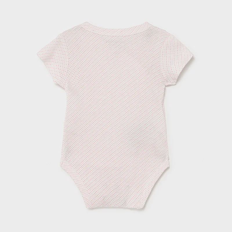 body fetita baby little pink dots2