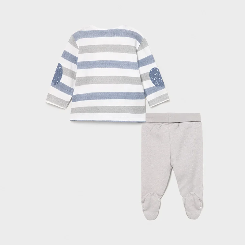 set bluza pantaloni baietei micul aviator2 set bluza pantaloni baietei micul aviator2