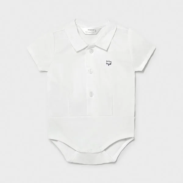body botez simple white 2