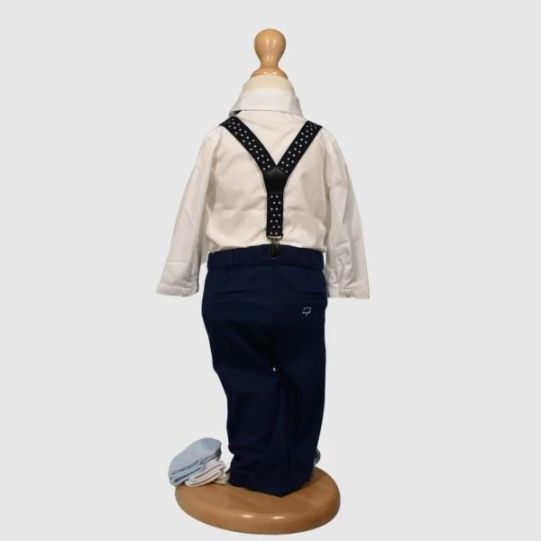costumas botez light dark blue 5