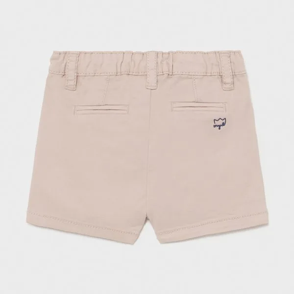 pantaloni scurti baieti uni cream 2