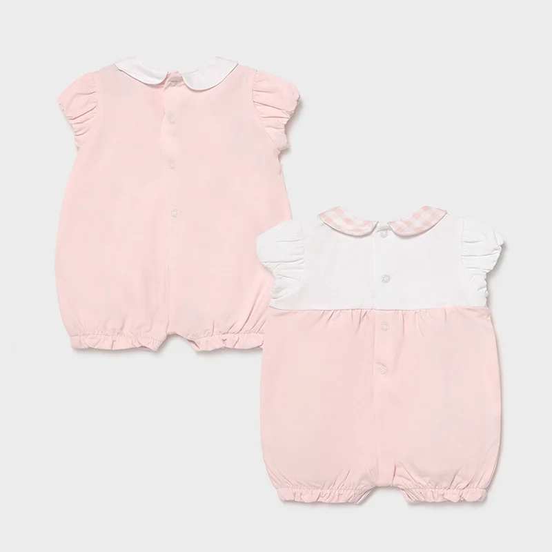 set 2 pijamale scurte fete libelula roz 2