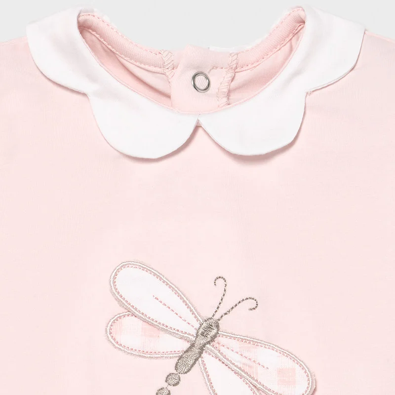 set 2 pijamale scurte fete libelula roz 3