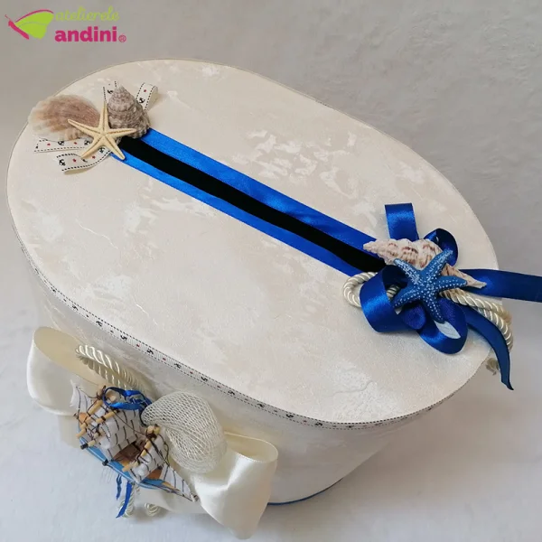 cutie dar botez sailing blue marine4