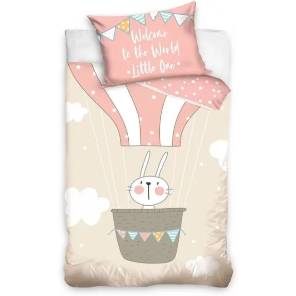 6669 5189161 1 Set lenjerie pat copii Rabbit Little One 100x135   40x60 SunCity CBX203008BABY B3406669