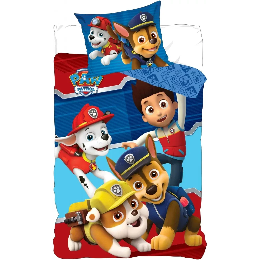 6752 5197088 381 Set lenjerie pat copii Paw Patrol Blue 100x135   40x60 SunCity BRM000181 B3406752