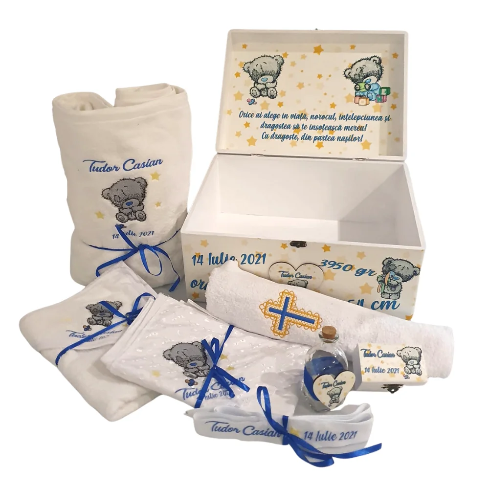 Trusou Complet Botez 8 piese Baby Bear_5