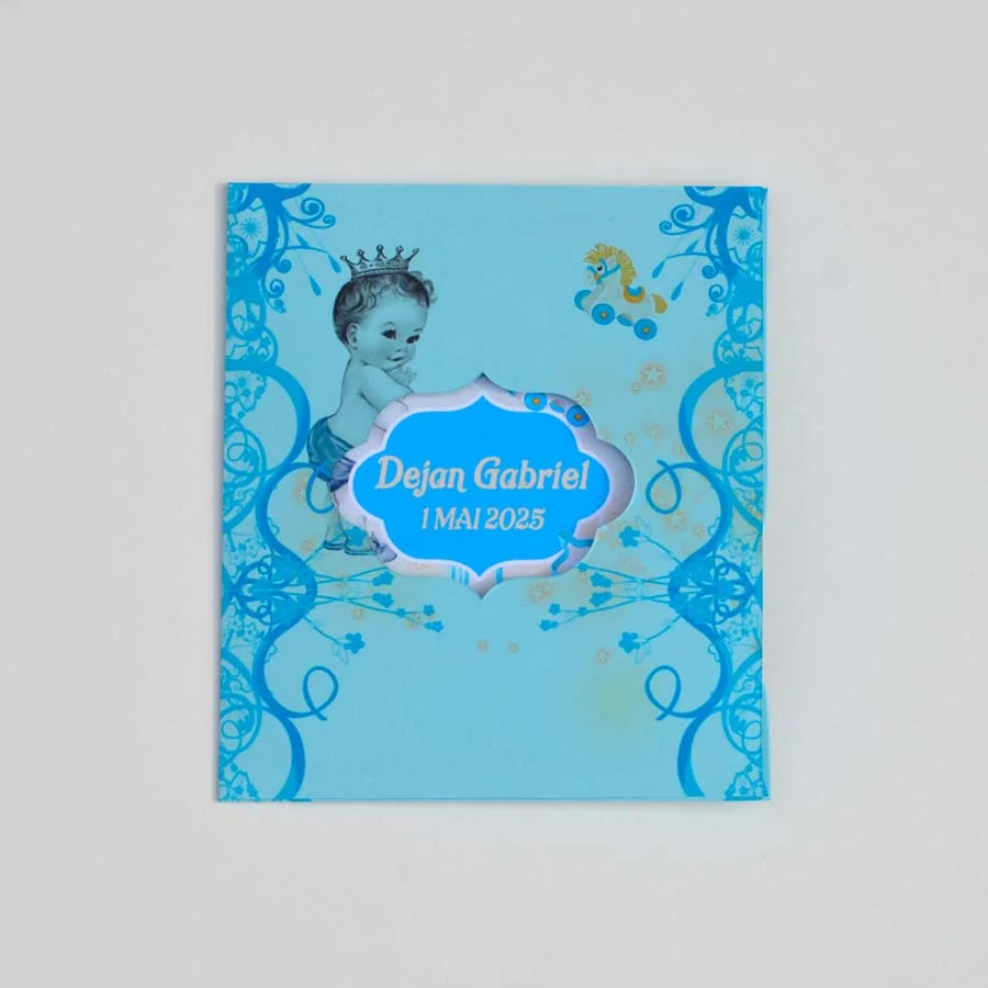 Invitații Botez cu Plic Preformat Micul Prinț_1