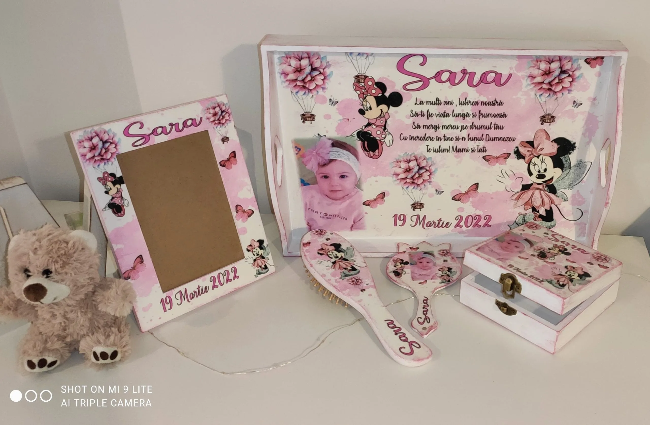 Set Moț 1 An - Princess Minnie - 6 piese_1