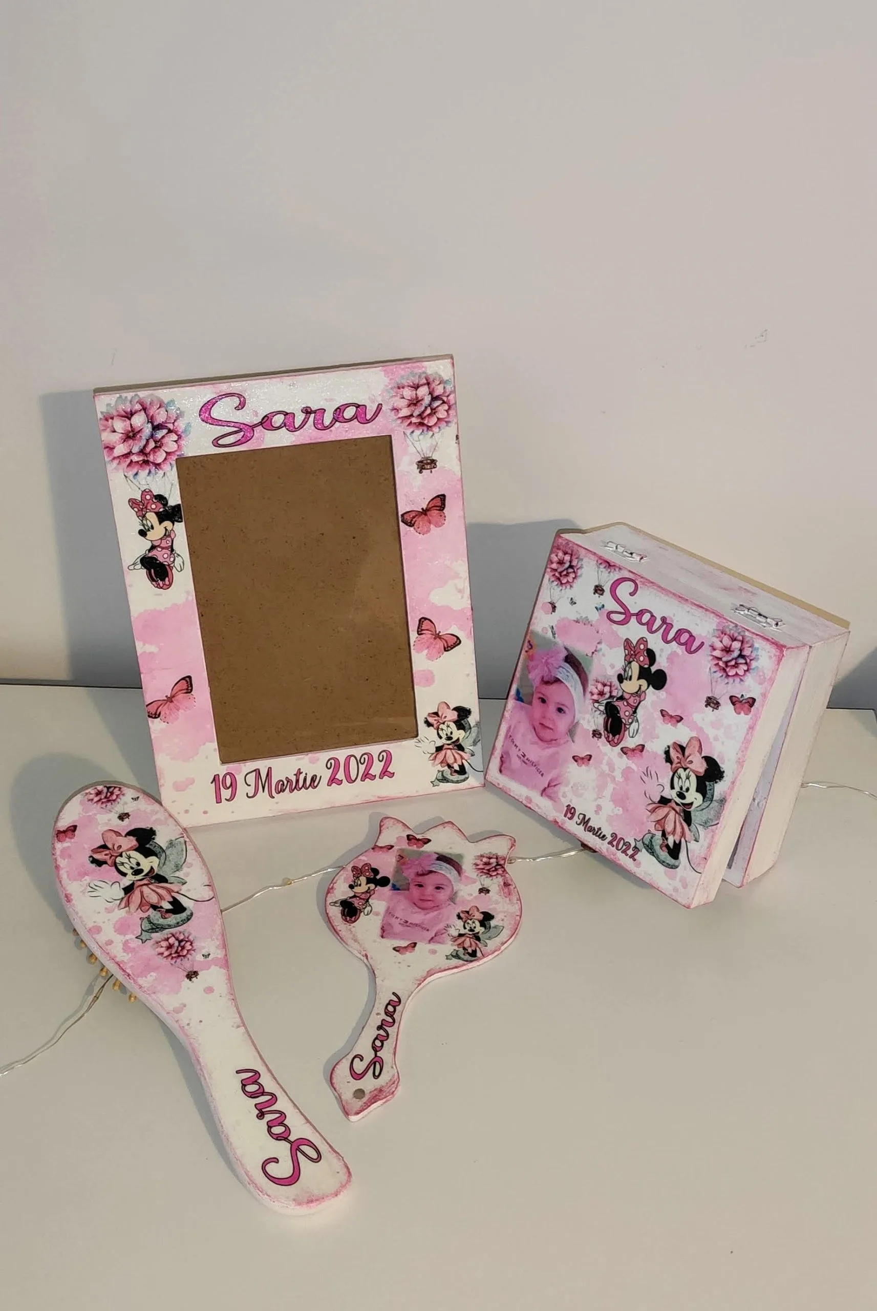 Set Moț 1 An - Princess Minnie - 6 piese_2