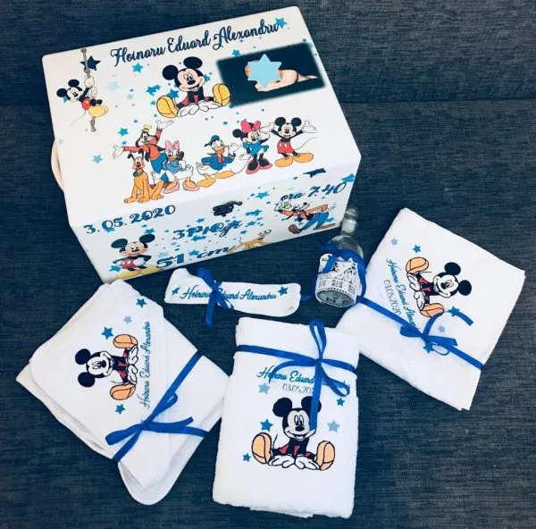 Trusou Complet Botez 6 piese Mickey and Friends