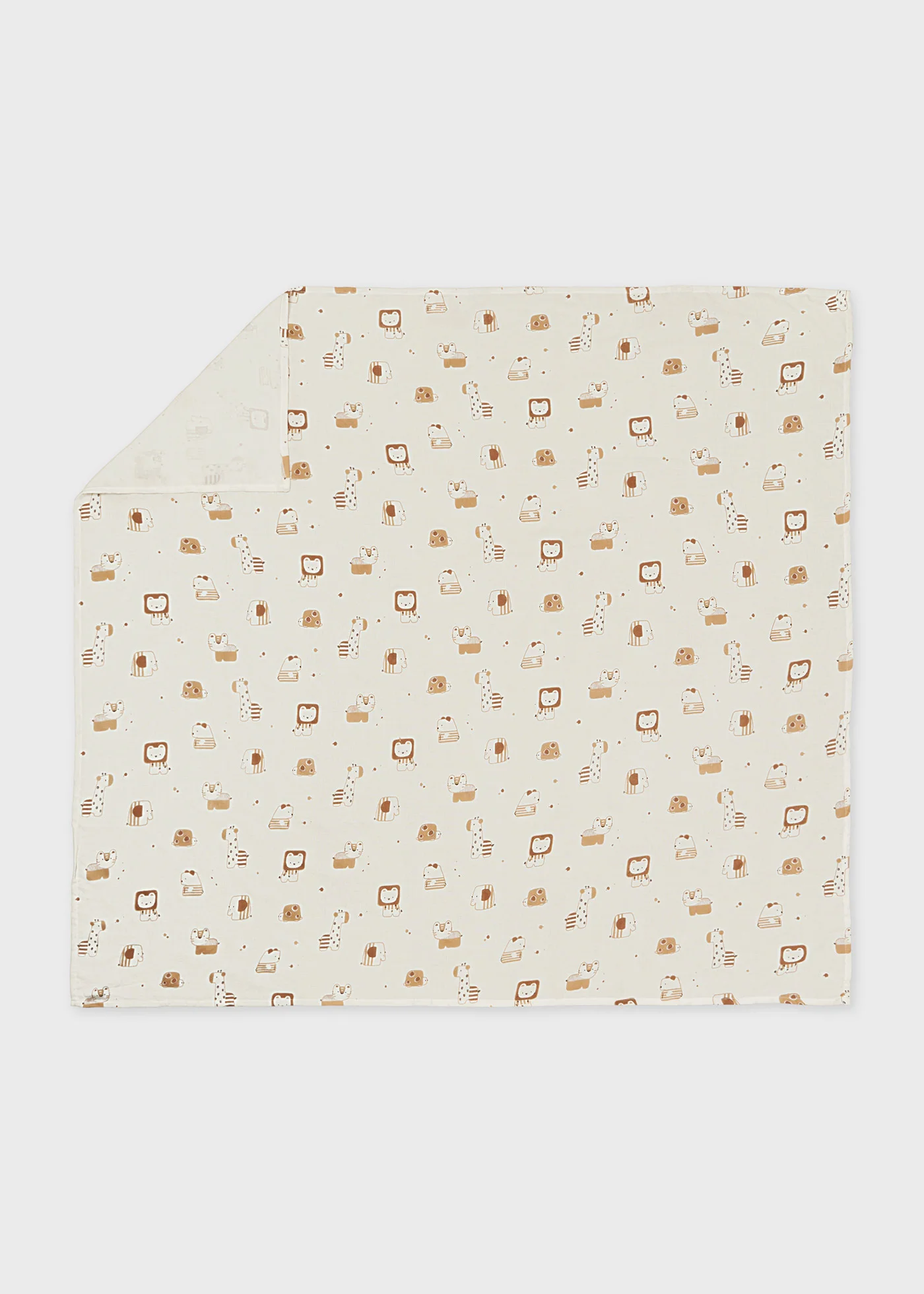 Păturică Botez Muselină Safari World