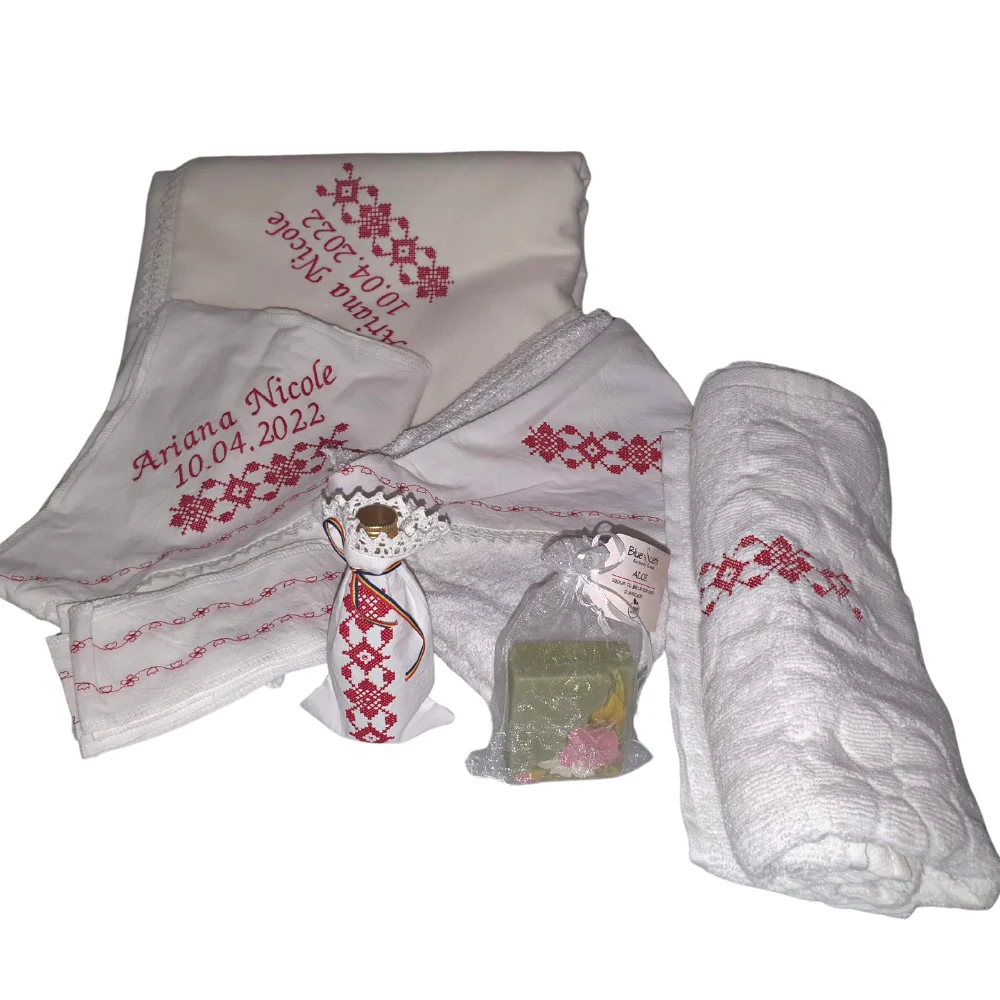 Set Tradițional Botez Maramureșan Ronișoara - 14 piese_5