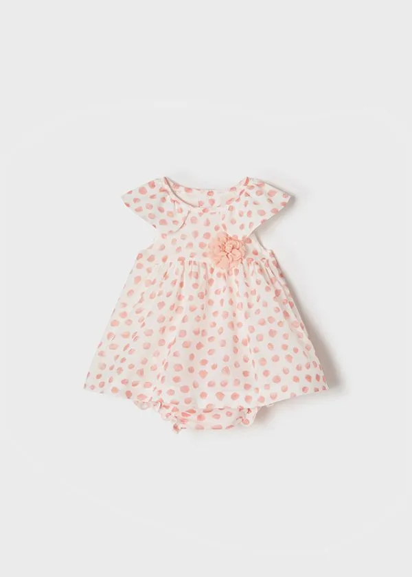 Set Rochiță Botez Petale Delicate