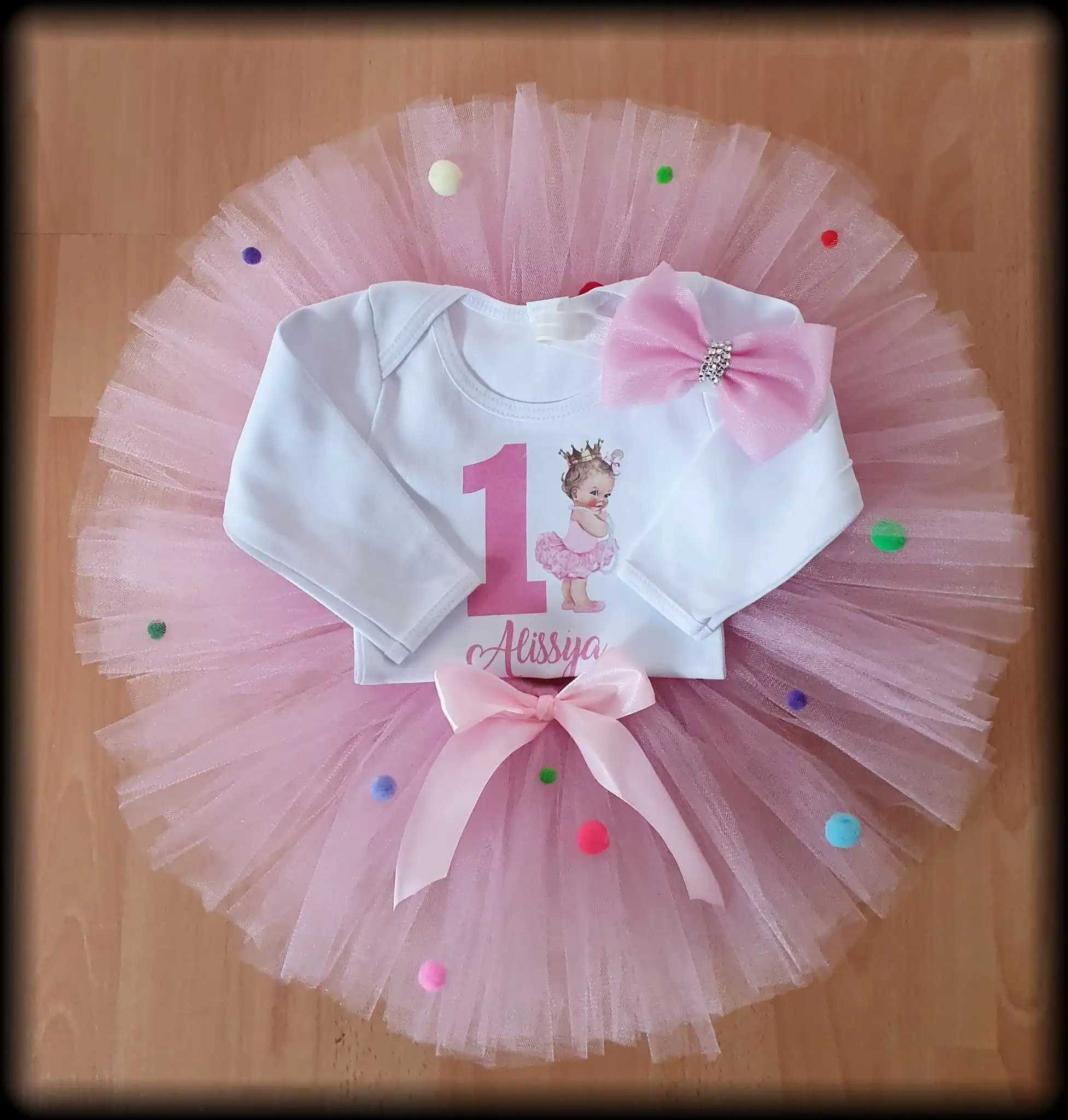 Set Rochiță Tutu - Baby Princess Set Rochiță Tutu - Baby Princess