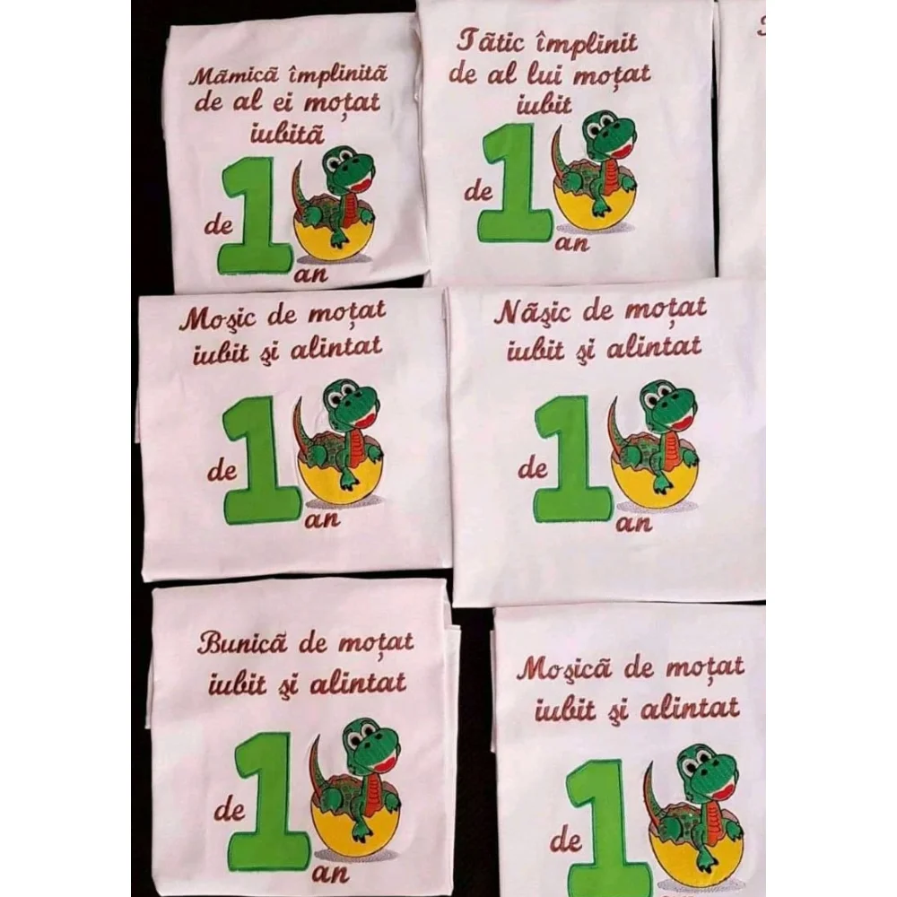 Tricou brodat pentru părinți sau/și nași_1