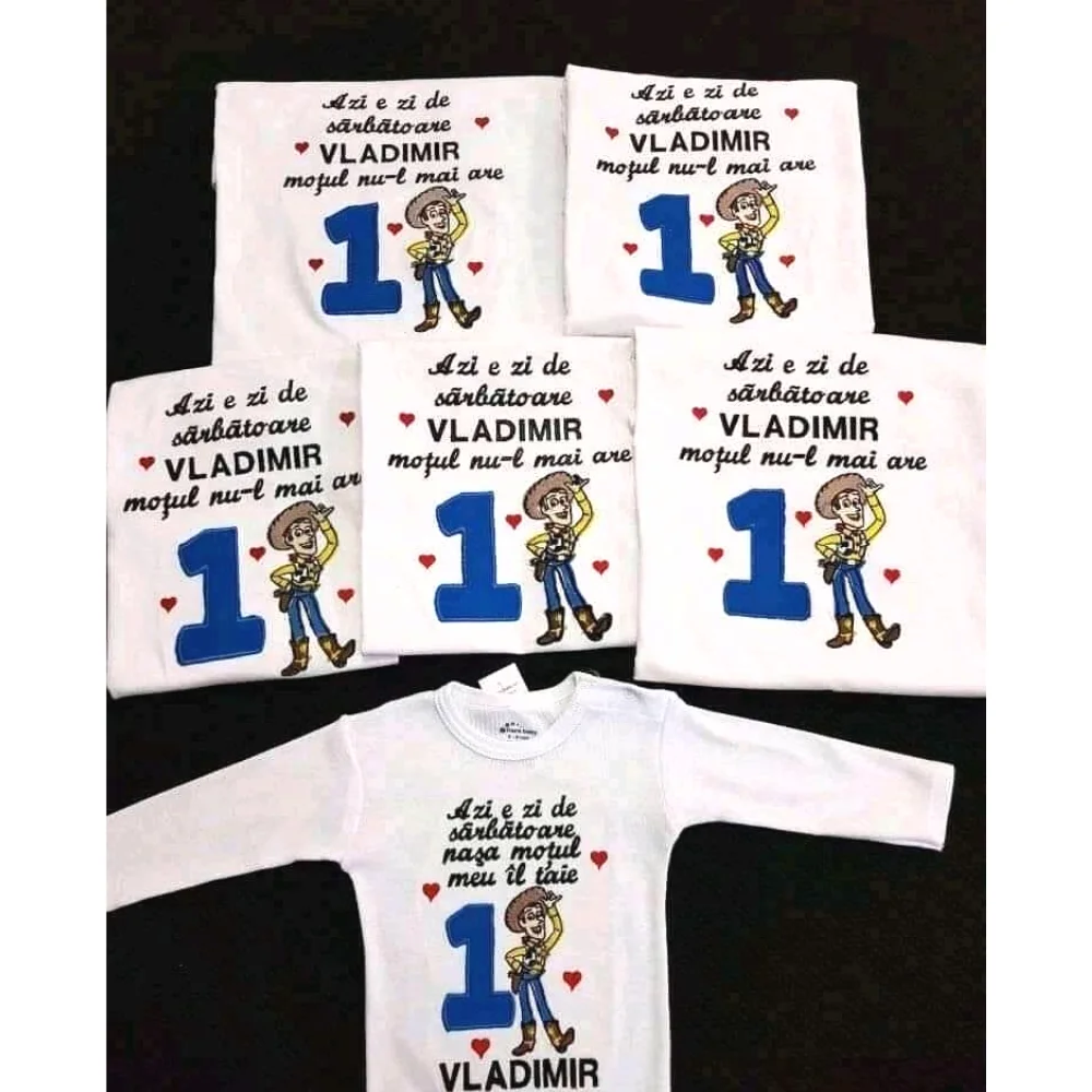 Tricou brodat pentru părinți sau/și nași_2