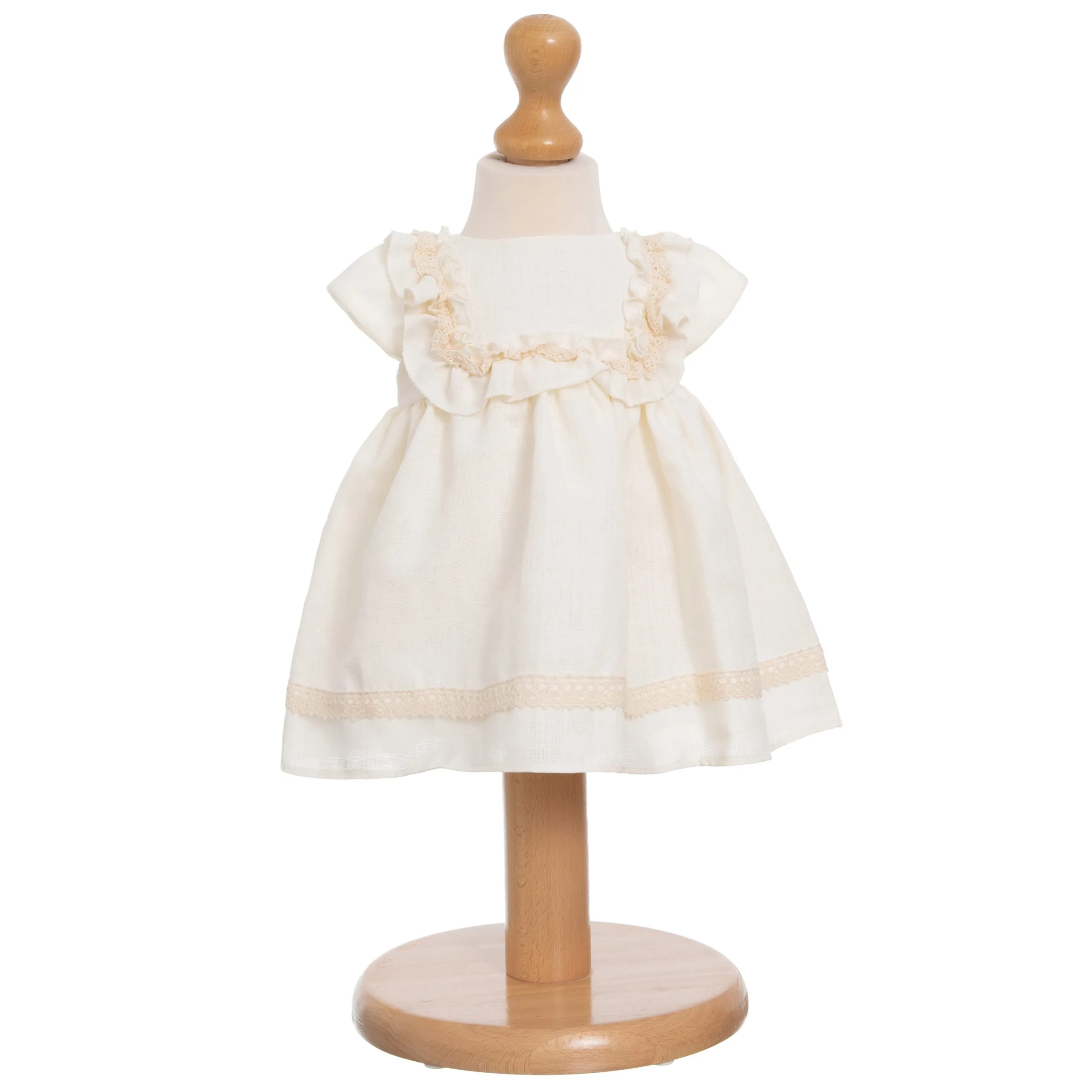 Rochiță Botez Hărnicuța Crem - Ivoire