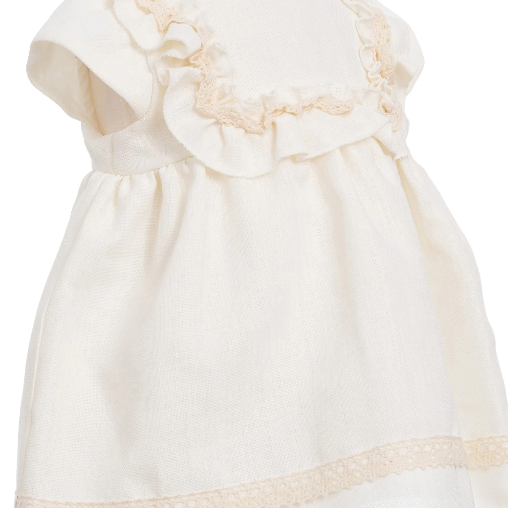 Rochiță Botez Hărnicuța Crem - Ivoire_2