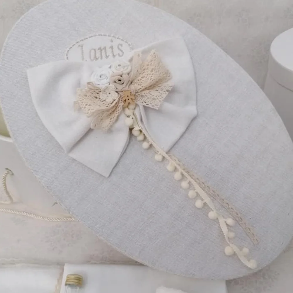 Trusou Complet Botez Creamy Style 7 piese