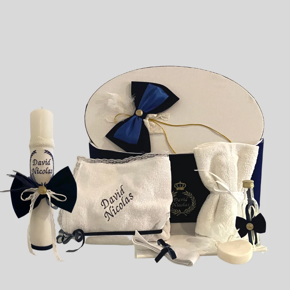 Set Lumanare + Trusou Botez Brave King