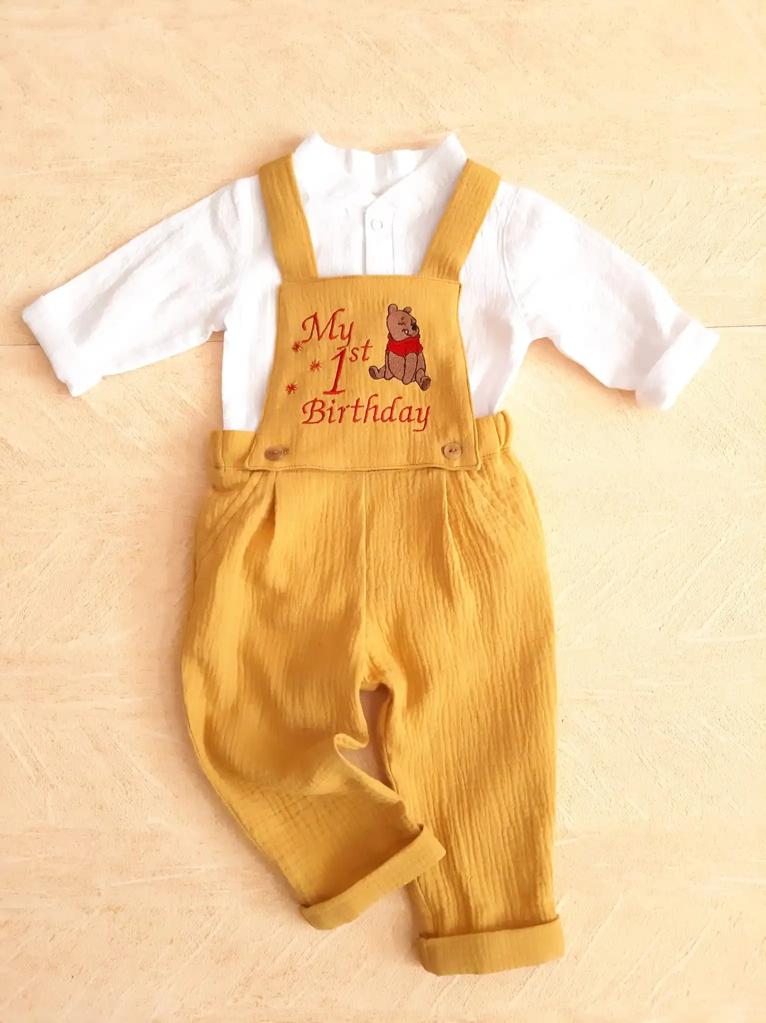 Salopeta 1 An Baieți - Personalizata Salopeta 1 An Baieți - Personalizata