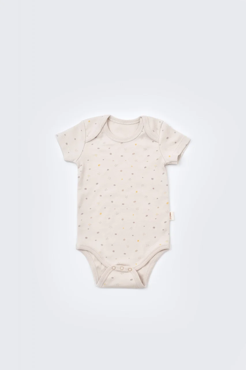 set-de-10-piese-pentru-nou-nascut-100-bumbac-organic-crem-cu-buline7401