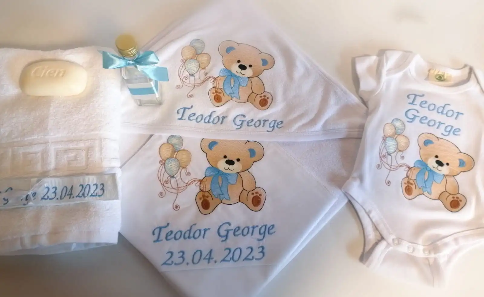 Trusou Botez Complet Bear and Balloons_3 Trusou Botez Complet Bear and Balloons_3