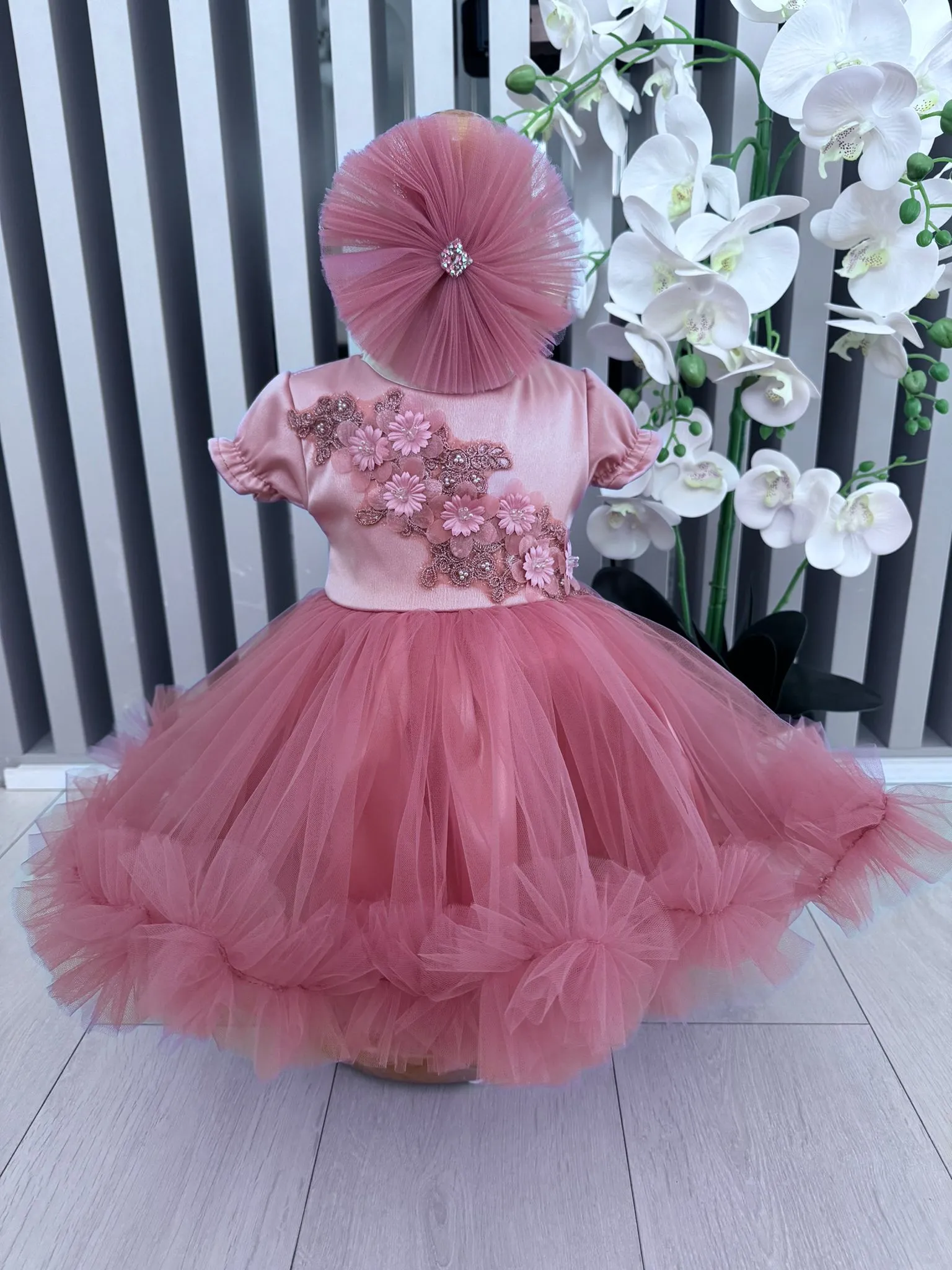 Rochiță Botez Pink Elegant PHOTO